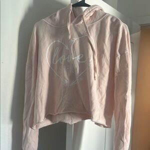 Seven7 Pink Hoodie Sweater